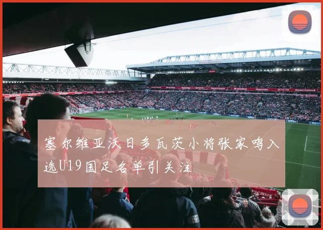 塞尔维亚沃日多瓦茨小将张家鸣入选U19国足名单引关注
